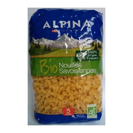 Alpina Savoie Nouilles Bio500G