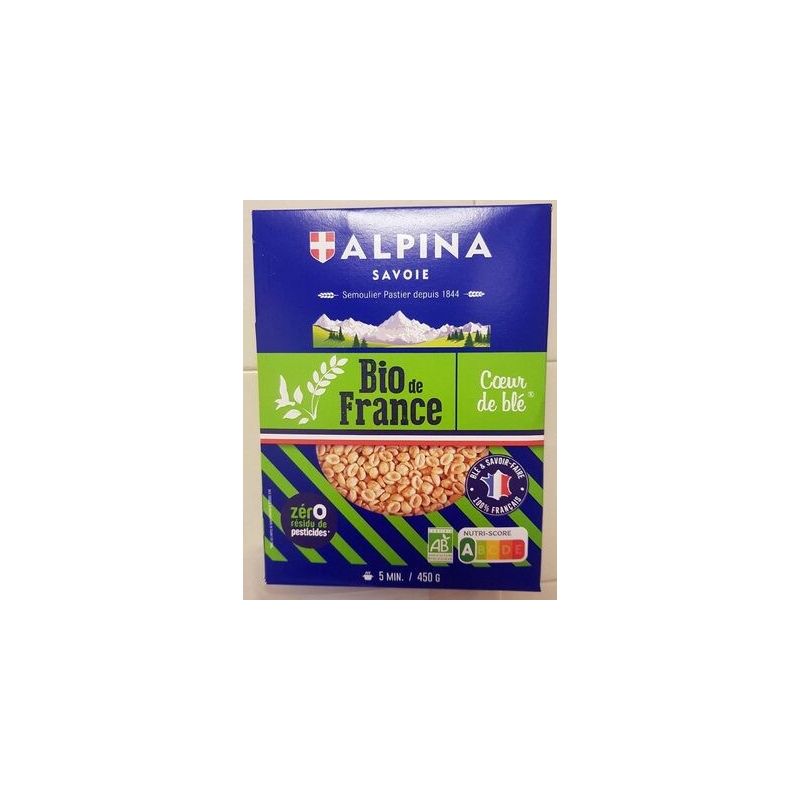 Alpina Coeur Ble Bio Fr 450G