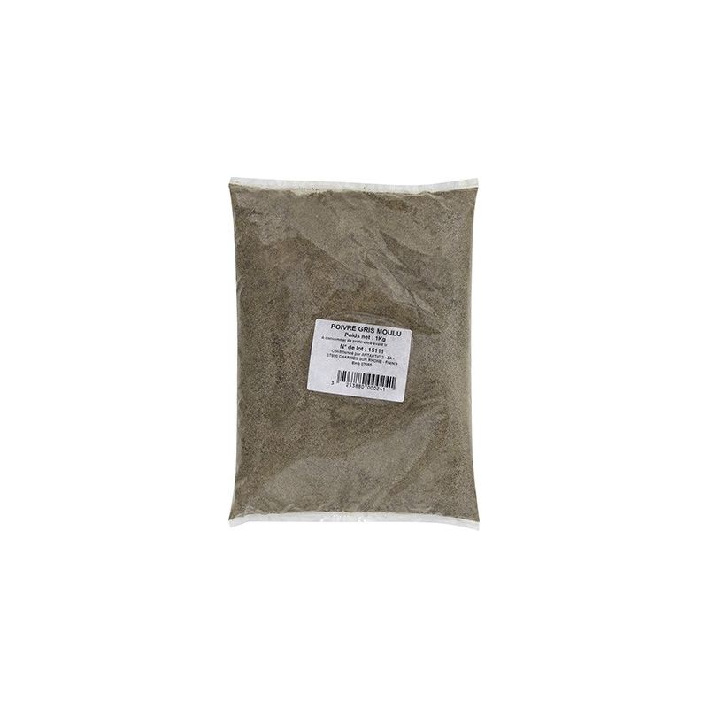 1Er Prix Poivre Gris Moulu Sachet 1Kg