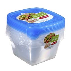 Curver Boîtes De Conservation Carrées Take Away 1.1L X5