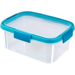 Curver Smart Fresh Rect 1.2L Transparent/Bleu 20,3X15,4X8,8 Cm