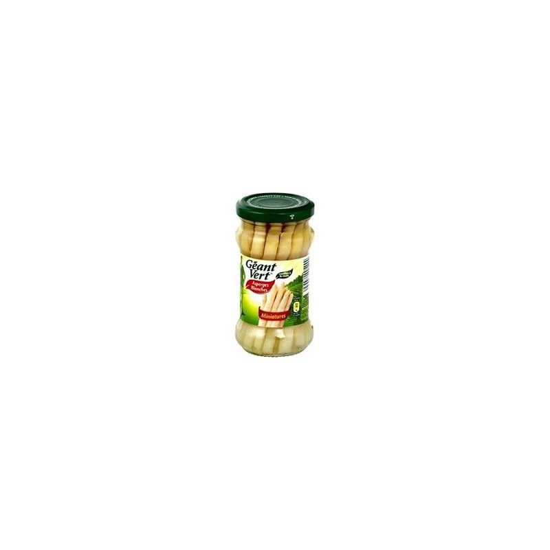 Geant Vert Asperges Blanches Miniatures Avec Panier Géant 110G