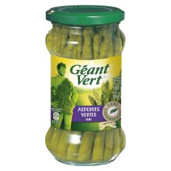 Geant Vert Géant Asperges Vertes Mini : Le Bocal De 100G Net Égoutté