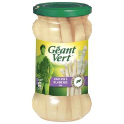 Géant Vert Asperges Blanches Miniatures : Le Bocal De 110 G Net Égoutté