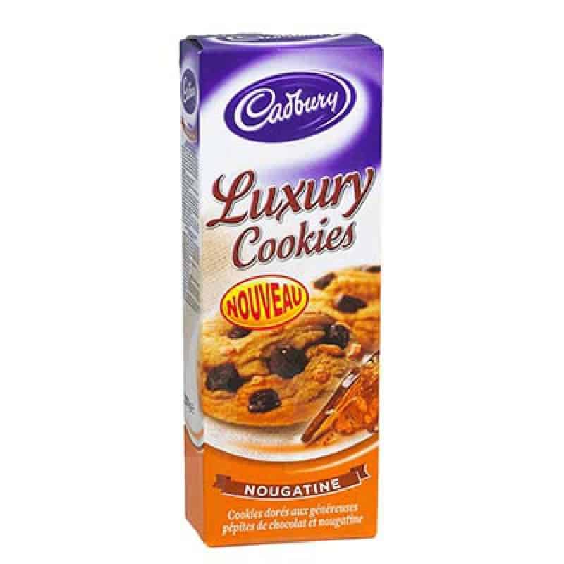 Cadbury'S 200G Luxury Cookies Nougatine Cadbury S