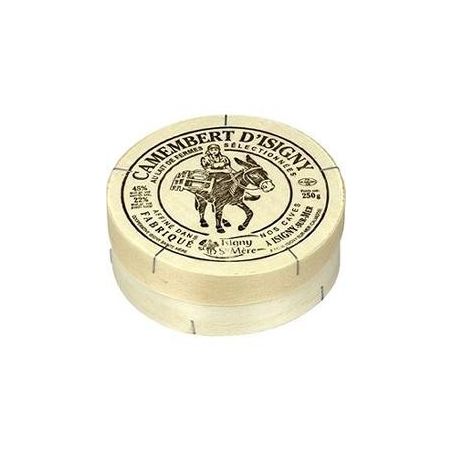 Isigny 250G Camembert Pyrograve Lait Microfiltre