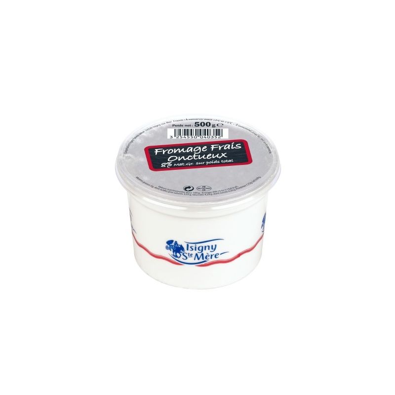 Isigny 500G Fromage Blanc Onctueux 40%Mg