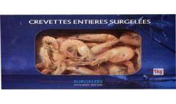 1Er Prix 1Kg Crevet.Ent.Cte.Sauv.30/40