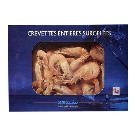 1Er Prix 1Kg Crevet.Ent.Cte.Sauv.30/40