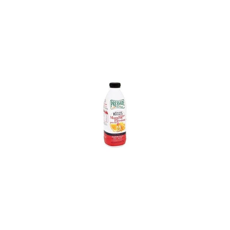 Pressade Bouteille Pet 1L Grande Recolte Pur Jus Orange/Mangue/Passion