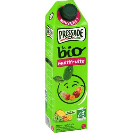 Pressade Nectar Multifruits Bio : La Brique D'1L