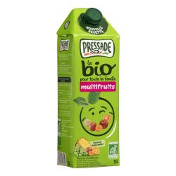 Pressade Nectar Multifruits Bio : La Brique D'1,5L