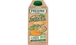 Pressade Jus D'Orange Bio Du Marché : La Brique De 1L