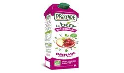 Pressade Jus De Fruit Grenade Sans Sucre Ajoutés Bio : La Brique 1L