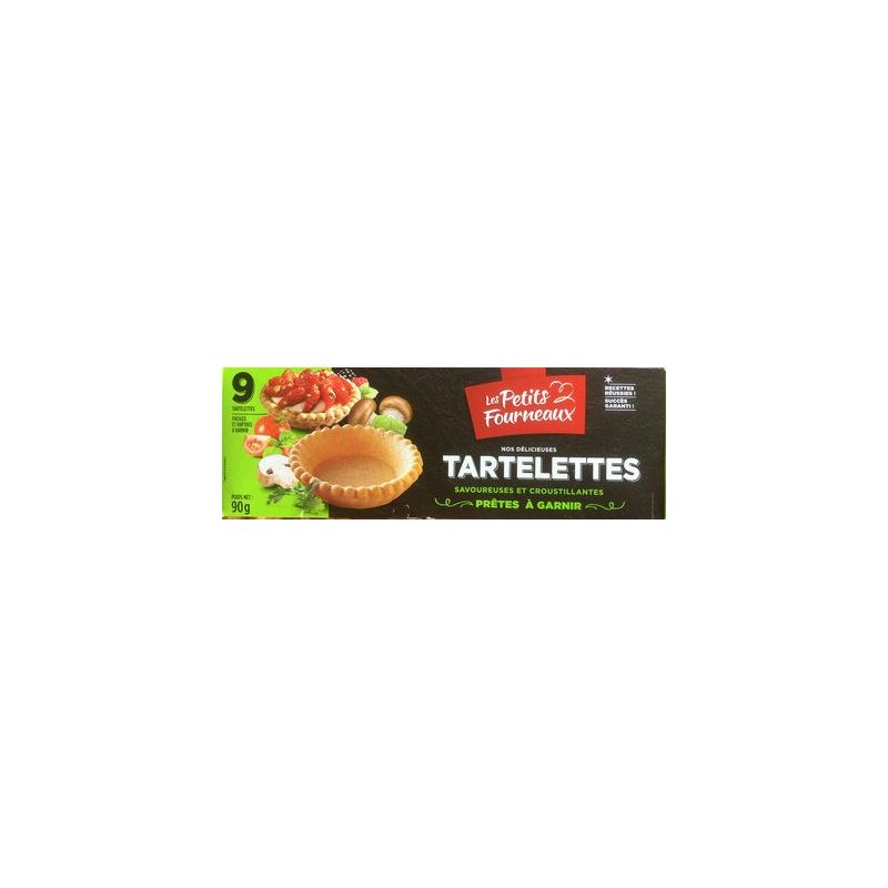 P.Fourneau 9 Tartelettes Pt Fourneau 75G