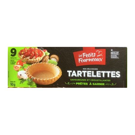 P.Fourneau 9 Tartelettes Pt Fourneau 75G