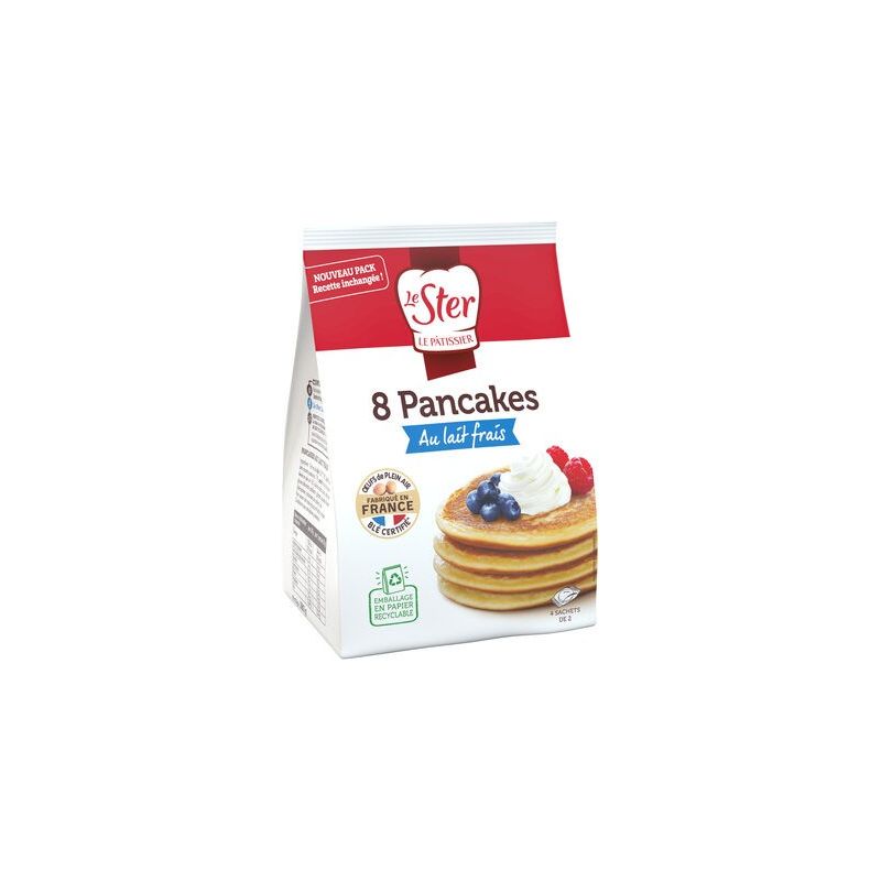 Le Ster 280G 8 Pancakes Au Lait Frais