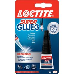 Loctite Colle Super Glue-3 Précision : Le Flacon De 5 G