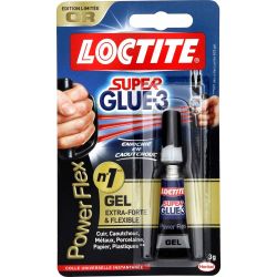Loctite Colle Super Glue-3 Power Flex Gel : Le Tube De 3 G