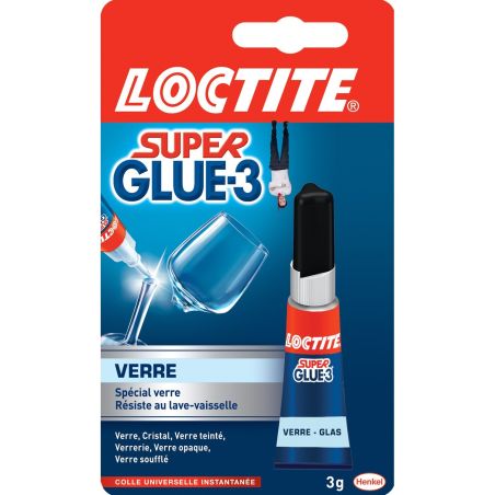 Loctite Colle Universelle Spécial Verre : Le Tube De 3G