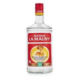 La Mauny Rhum Blanc Agricole Martinique 50% : Bouteille De 100Cl