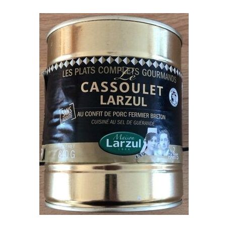Larzul Lar Cassoulet Porc Breton 840G
