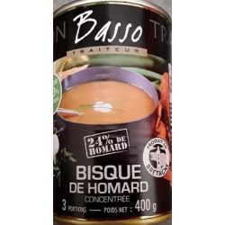 Basso 1/2 Bisque Homard