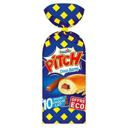 Pasquier Pitch Choco Barre X10 Pas