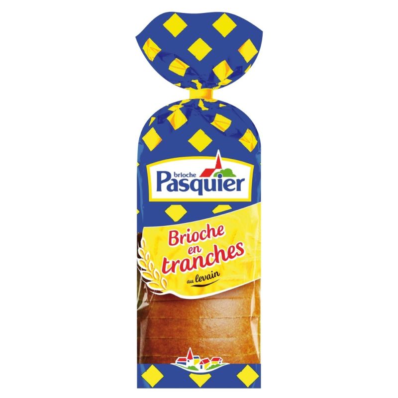 Pasquier 500G Brioche Tranchee