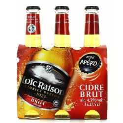 Loic Raison 3X27.5Cl Cidre Brut L.Raison
