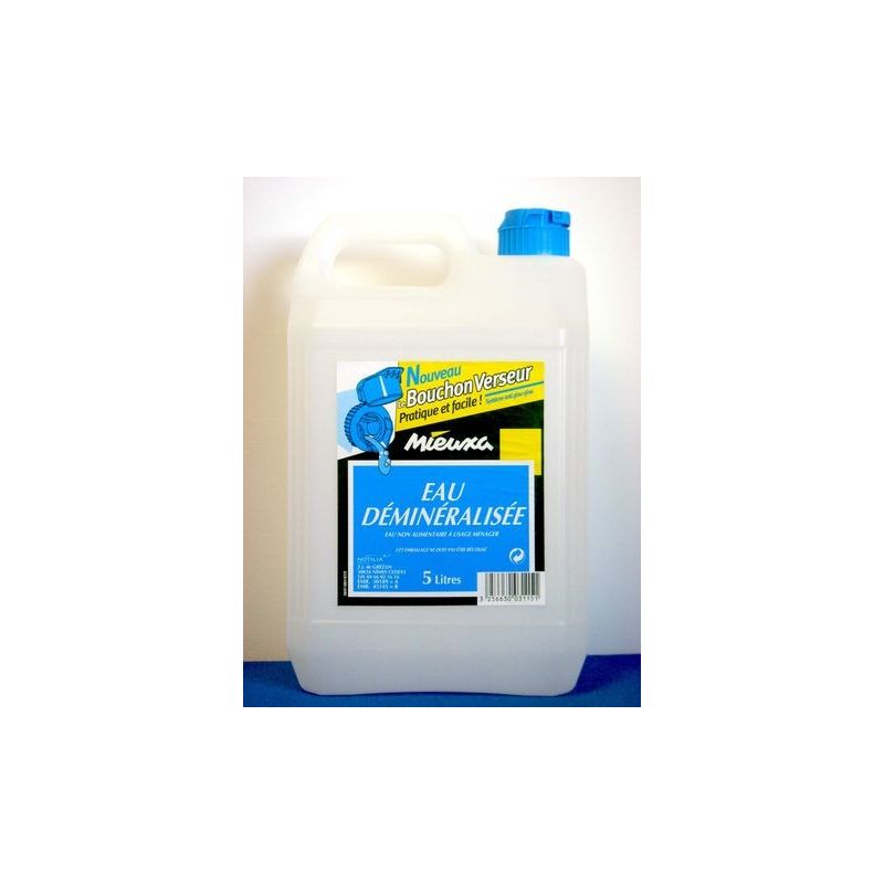 Mieuxa 5L Eau Demineralisee Nature