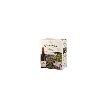 L'Aiguebrun Vin Rouge Luberon Pont De La Coquille Bib 3L