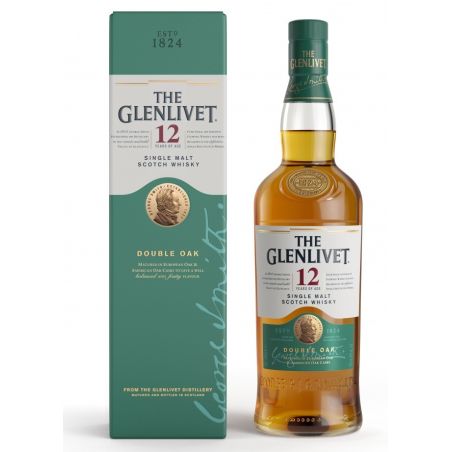 The Glenlivet Whisky 12 Ans D'Âge Single Malt Scotch 40% : La Bouteille De 70Cl