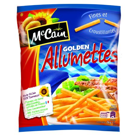 Mac Cain Frites Golden Allumettes 2Kg