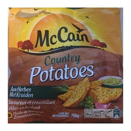 Mc Cain Country Potatoes 750G