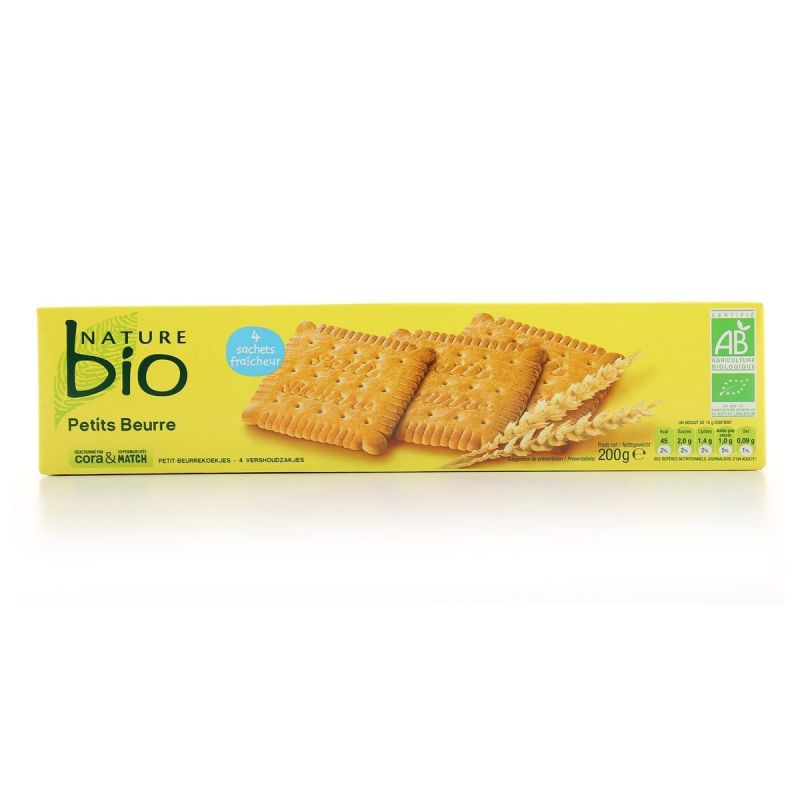 Nature Bio Petit Beurre 200G Nat.Bio