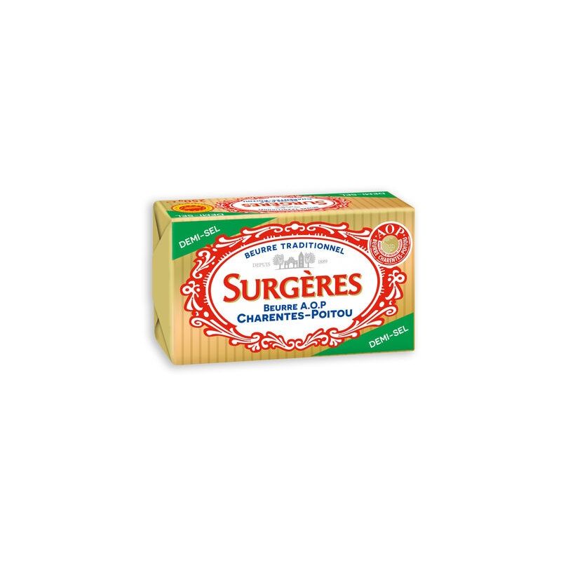 Surgeres Beurre 1/2S Pq 250G