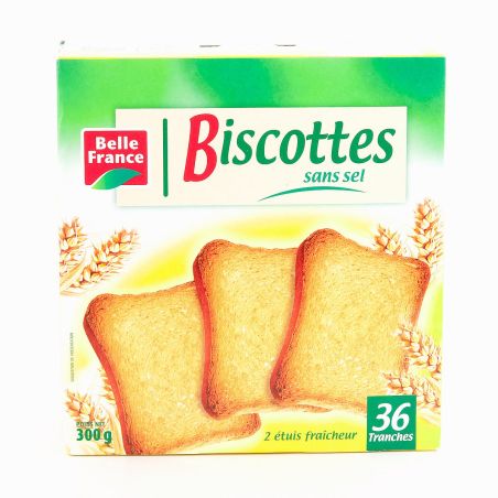 Belle France Biscot.36T.S.Sel 300G. Bf