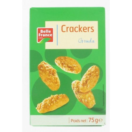 Belle France Crackers Gouda Et.75Gr.Bf