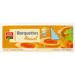 Belle France Barquettes Abricot120G.Bf