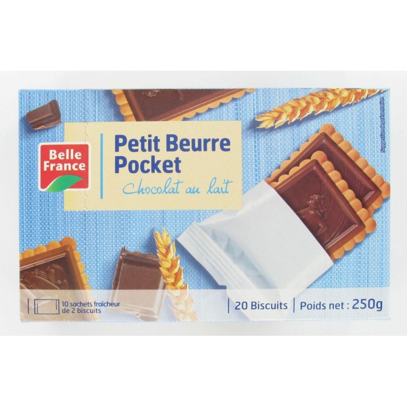 Belle France Pock10X2Bisc+Tabl.Lait Bf