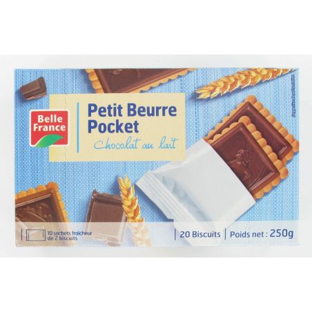 Belle France Pock10X2Bisc+Tabl.Lait Bf
