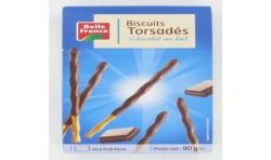 Belle France Baton 90G Torsade Enrobee Chocolat Lait B.France