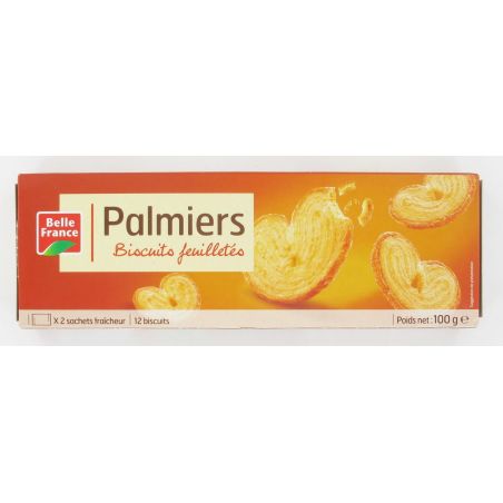 Belle France Palmiers Feuilletes 100G