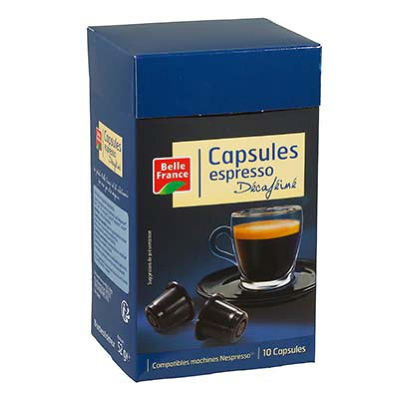 Belle France P10Capsule Cafe Decaf. Bf