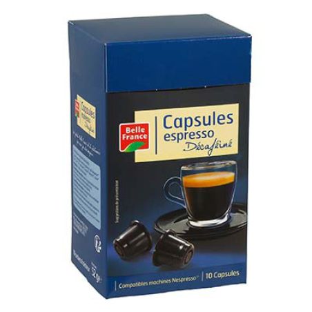 Belle France P10Capsule Cafe Decaf. Bf