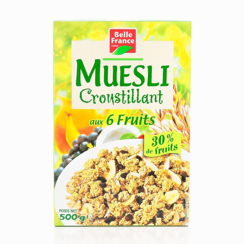 Belle France Muesli Fruits 500G Bf