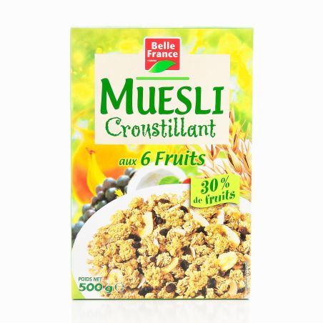 Belle France Muesli Fruits 500G Bf
