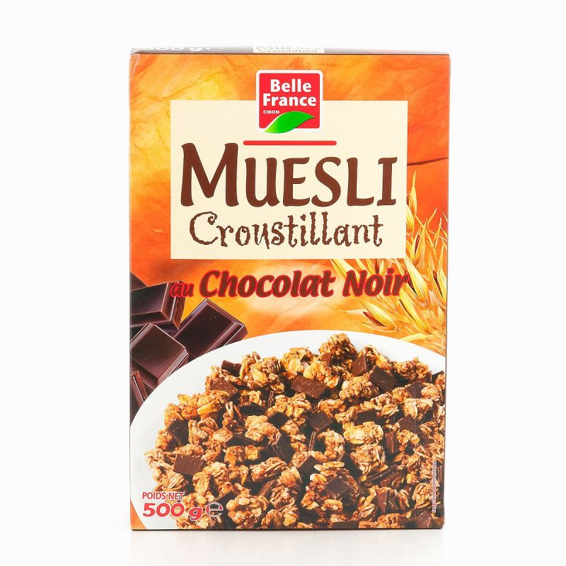Belle France Muesli Chocolat 500G Bf