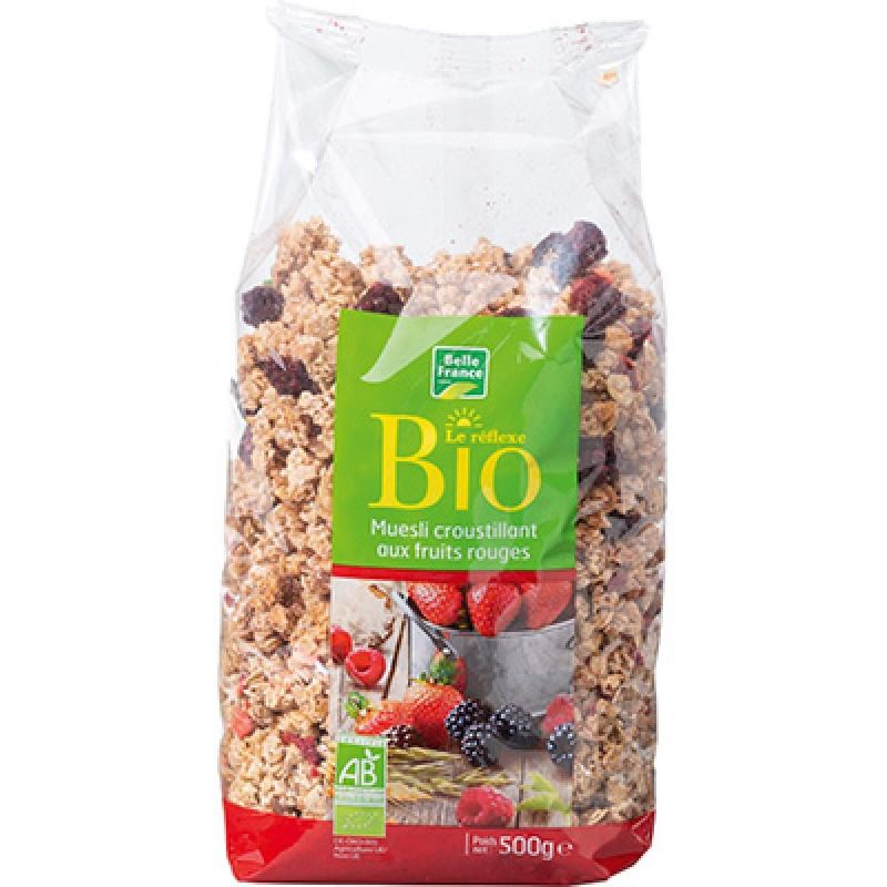 Belle France Muesli Fruit Rge Bio500Bf